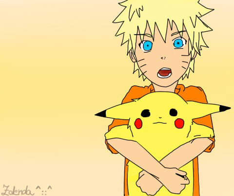 Naruto & Pikachu